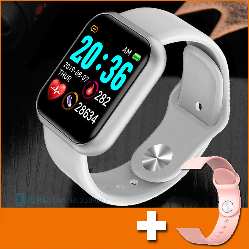 Eprolo women and men smart band fitness tracker on wrist, Bluetooth smart wristband with Android and iOS compatibility