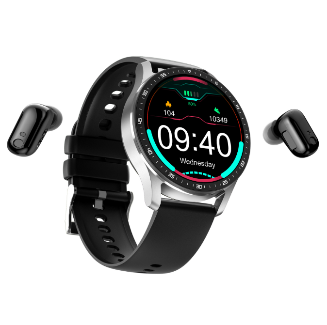 Eprolo X7 smart watch with integrated TWS Bluetooth headset, ultra-thin sports bracelet and call functionality.