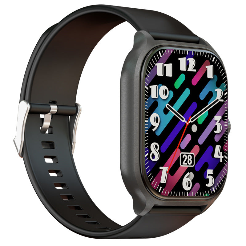 eprolo X8 men's smartwatch with 2.01-inch display, Bluetooth calling, heart rate, blood pressure, sleep tracking, and fitness functions.