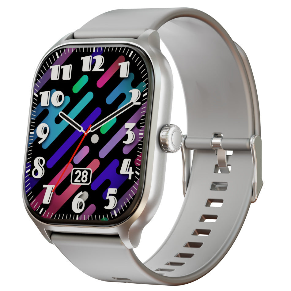 Eprolo X8 men's smartwatch with 2.01-inch display, Bluetooth calls, heart rate, blood pressure, sleep tracking, and fitness functions