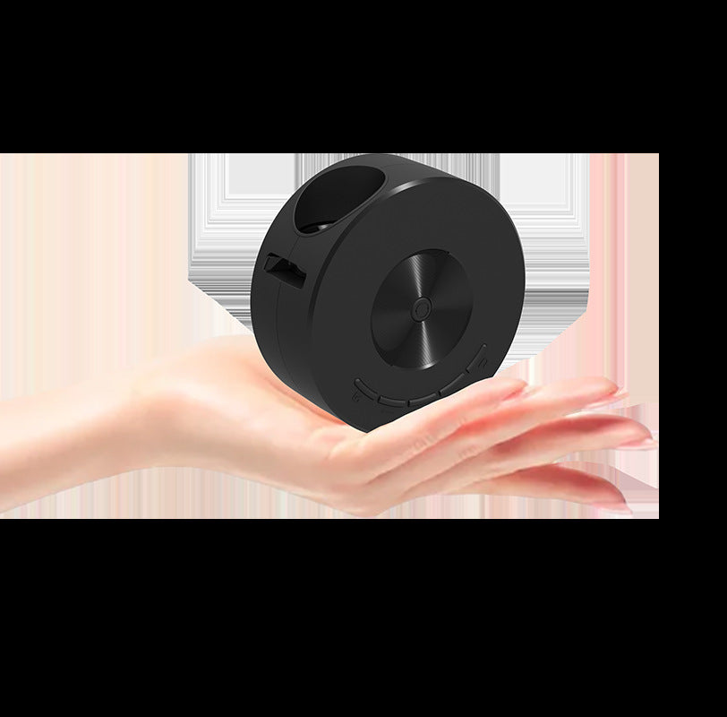 eprolo YT200 mini portable home projector displaying colorful images on a wall, compact design suitable for children's mobile phone projection