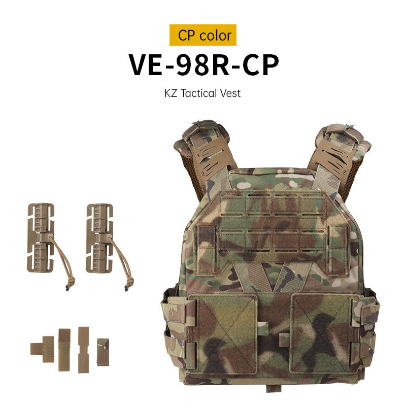 Dual-Mode Tactical Vest: Agilite G-Hook & Quick-Release Cummerbund Conversion Kit for KZ - American Smart