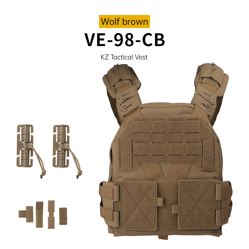 Dual-Mode Tactical Vest: Agilite G-Hook & Quick-Release Cummerbund Conversion Kit for KZ - American Smart