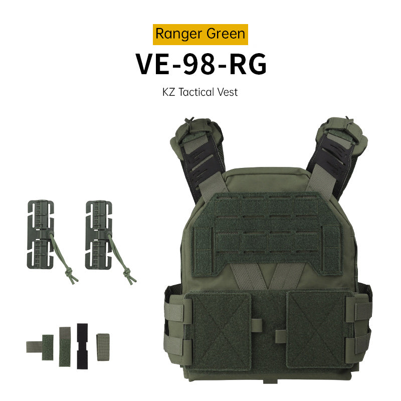 Dual-Mode Tactical Vest: Agilite G-Hook & Quick-Release Cummerbund Conversion Kit for KZ - American Smart