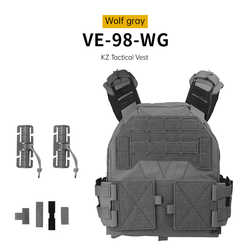 Dual-Mode Tactical Vest: Agilite G-Hook & Quick-Release Cummerbund Conversion Kit for KZ - American Smart