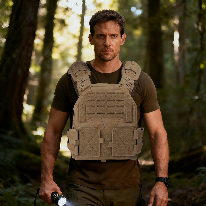 Dual-Mode Tactical Vest: Agilite G-Hook & Quick-Release Cummerbund Conversion Kit for KZ - American Smart