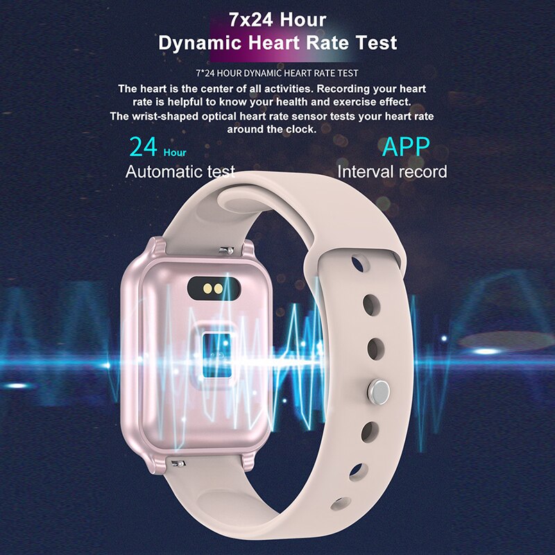 Bluetooth Smart Wristband IP67 Waterproof Blood Pressure Oxygen Monitor Smart Bracelet With Fitness Tracker Sport Wristband - American Smart