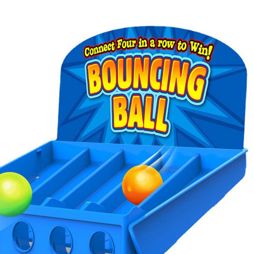 Bouncing Linking Shots Children Educational Multiplayer Toys Hand-held Jumping Ball Quadruple Chess Fun Parent-Child Game - American Smart