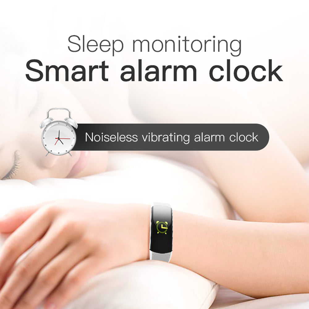 C6T Temperature Measurement Smart Bracelet Blood Pressure Heart Rate Meter Pedometer Watch Sports Bracelet - American Smart