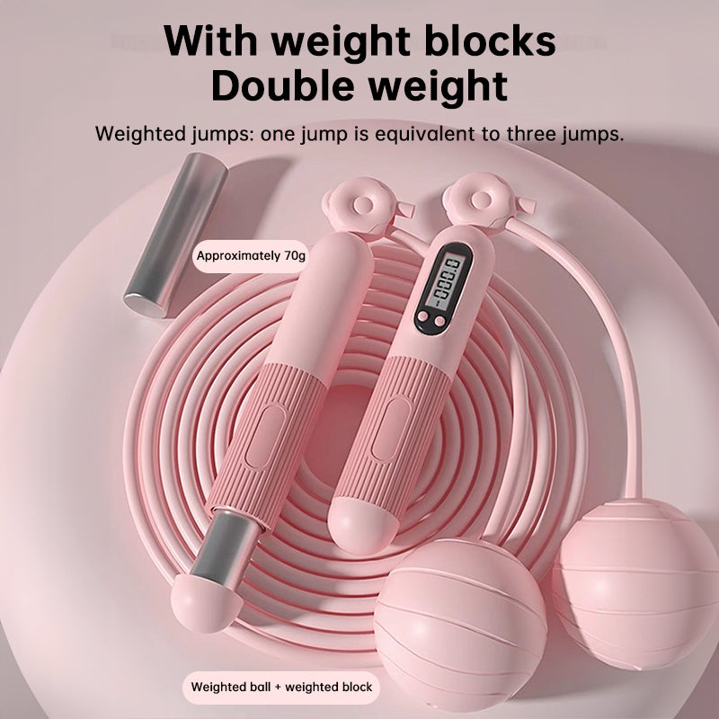 eprolo intelligent counting jump rope with LCD display for home gym fitness, suitable for adults, men, women, and kids