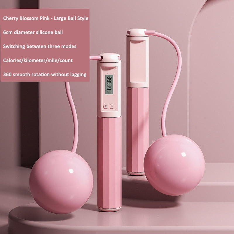 Eprolo intelligent adjustable sports skipping rope with ergonomic handles and adjustable length for cardio workouts.