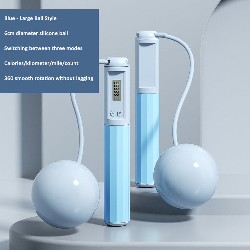 Eprolo intelligent adjustable sports skipping rope with ergonomic handles and durable cable for cardio workouts.