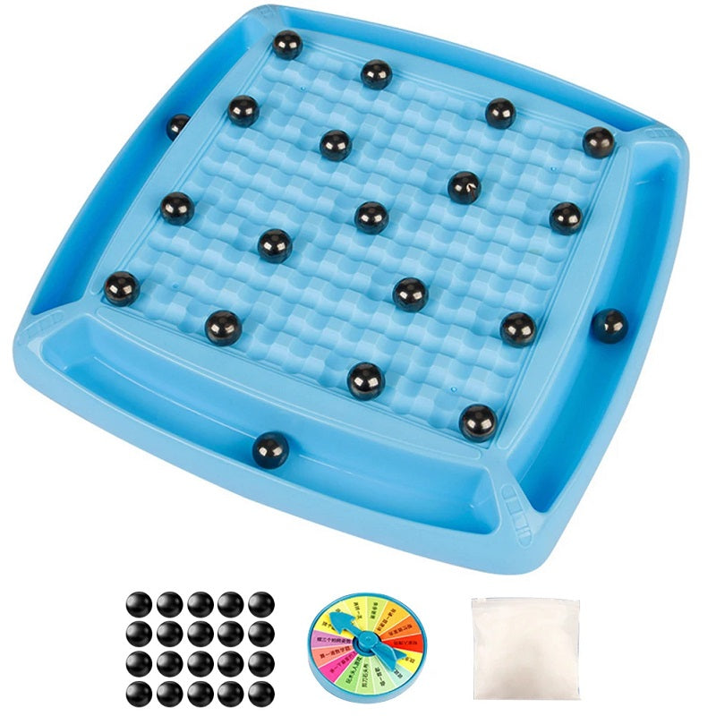 Portable magnetic chess set by eprolo featuring a battle-themed design with magnetic pieces for family fun and strategic gameplay.