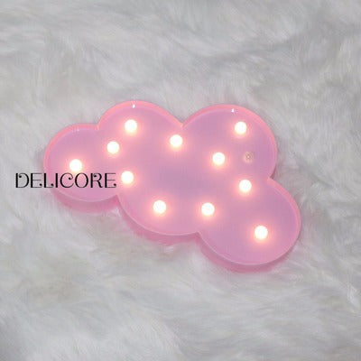 Eprolo night lamp with star, moon, and cloud design, wall-mounted LED body induction light for bedrooms and desks.