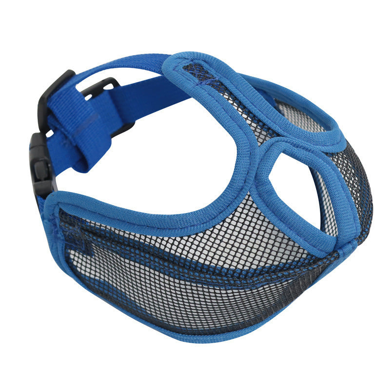 Bulldog Muzzle Pet Dog Muzzle Anti-Bite Anti-Random Eating Mask - American Smart