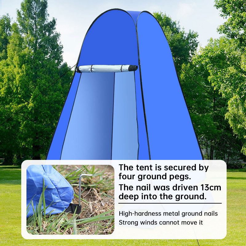 eprolo pop-up privacy tent for outdoor shower and portable toilet, compact and foldable for camping and outdoor use