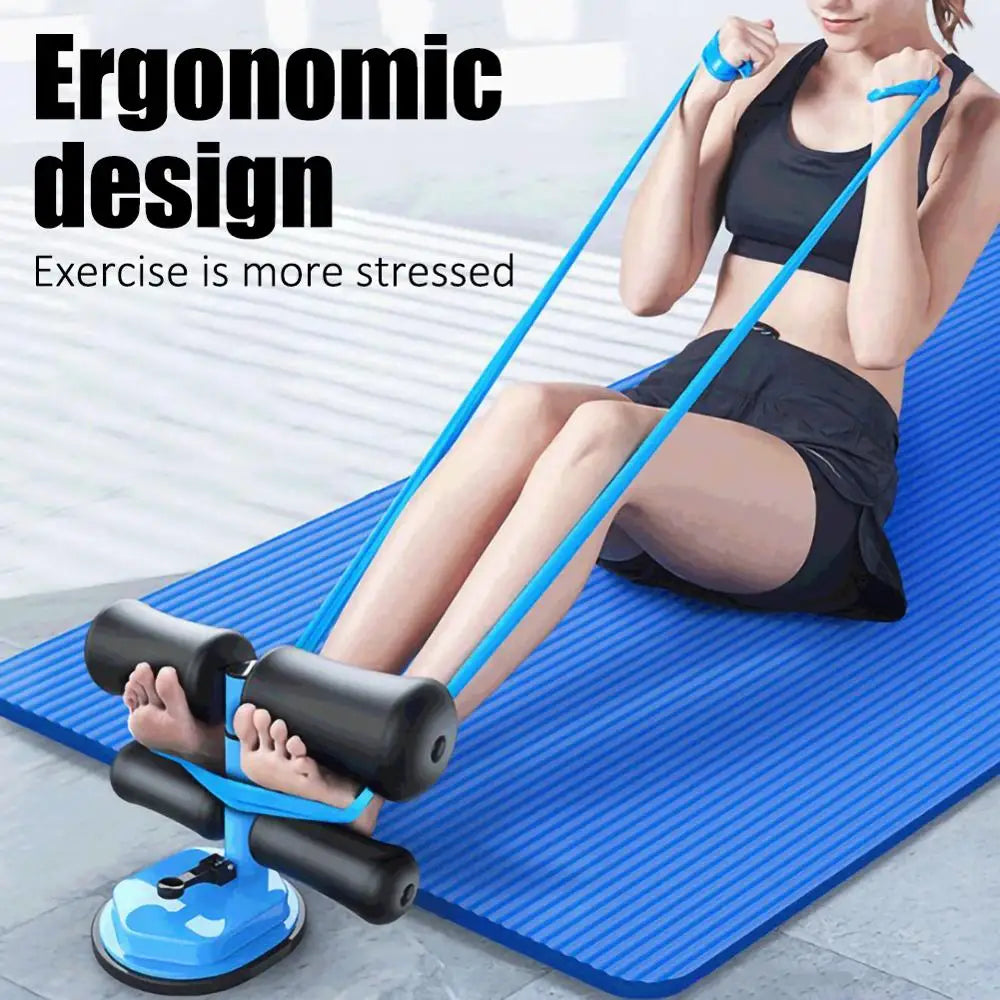 Sit Up Bar Assistant Abdominal Workout Fitness Adjustable Sit Ups Exercise Equipment Portable Situp Gym Fitness Work Travel Gear - American Smart