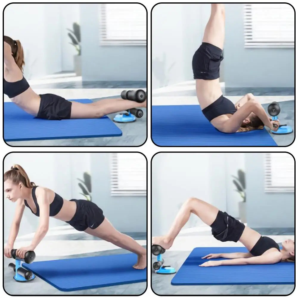 Sit Up Bar Assistant Abdominal Workout Fitness Adjustable Sit Ups Exercise Equipment Portable Situp Gym Fitness Work Travel Gear - American Smart