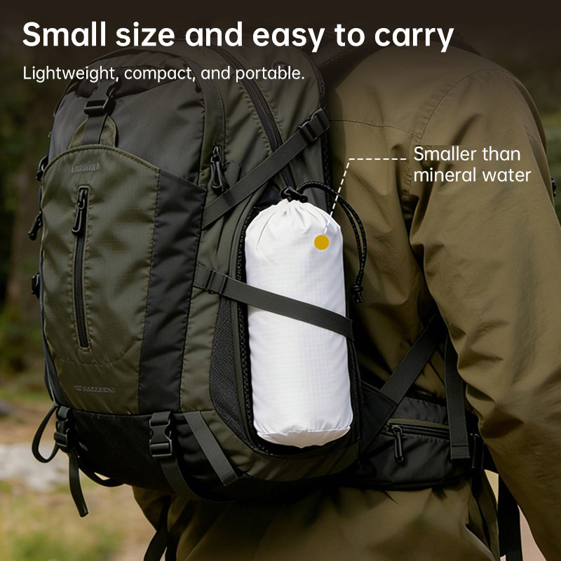 Eprolo ultralight nylon sleeping bag liner for travel and camping, warm inner sheet suitable for hotels, hiking, and backpacking.