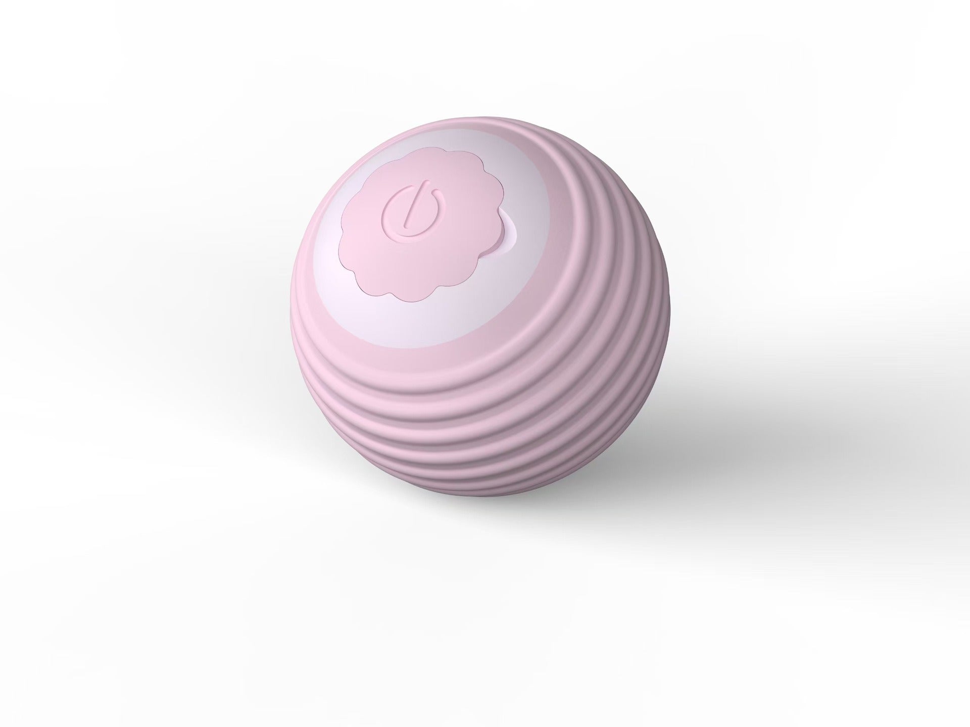 Durable black pet cat toy from eprolo, a smart rolling ball that entertains cats and resists biting for self-Play and boredom relief.