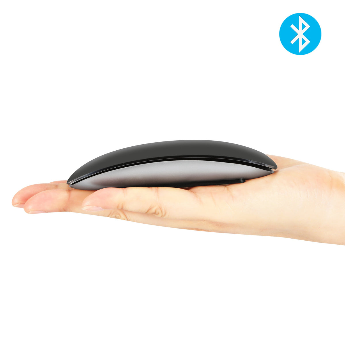 Charging Bluetooth mouse suitable for Mac laptops tablets wireless Bluetooth touch mouse - American Smart