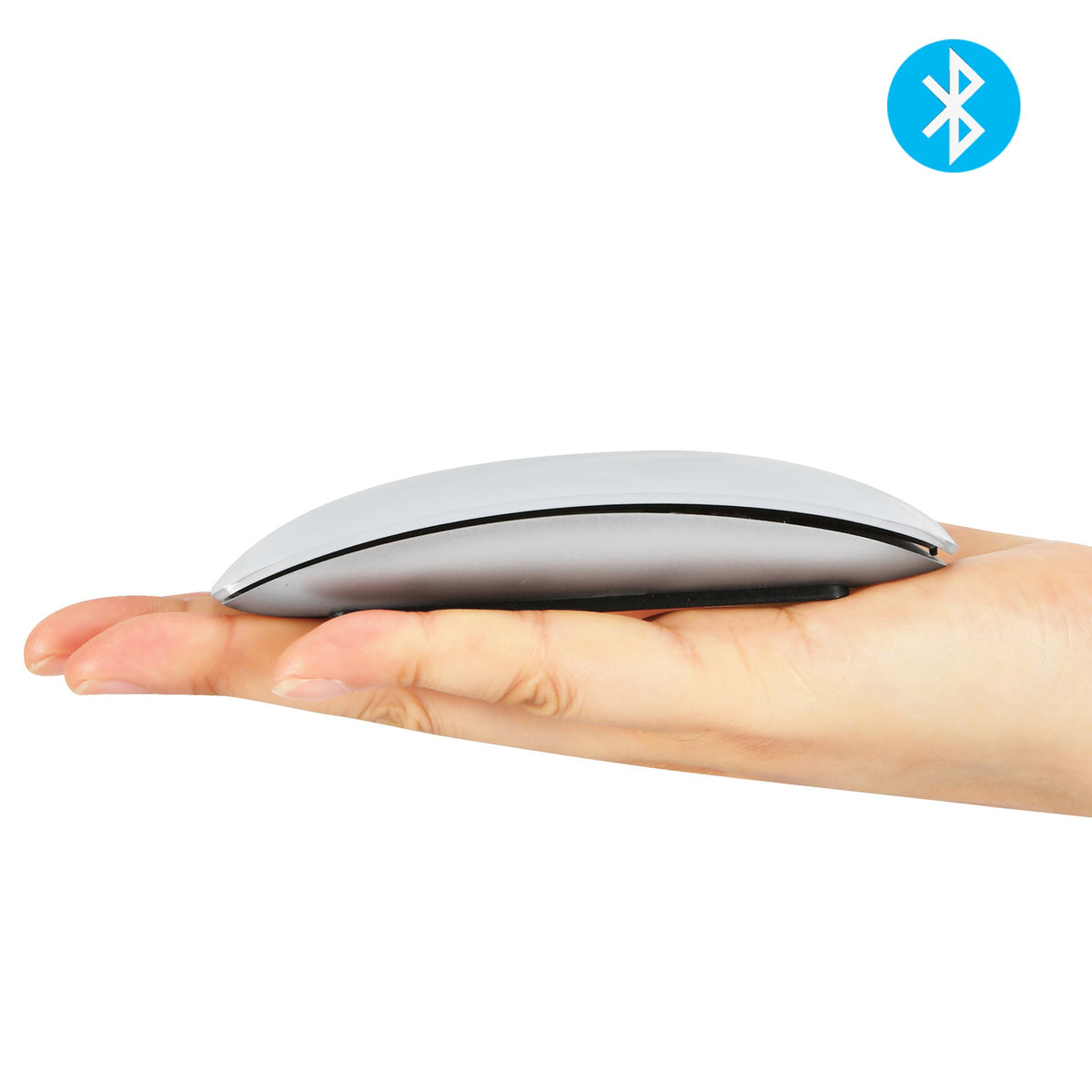 Charging Bluetooth mouse suitable for Mac laptops tablets wireless Bluetooth touch mouse - American Smart