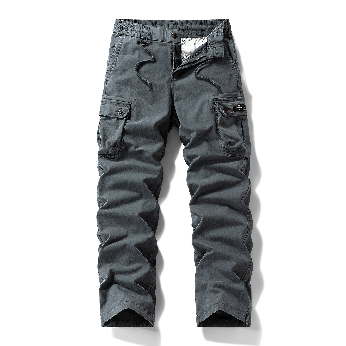 Men’s outdoor loose fit hiking tactical leg pants by eprolo with multiple pockets and durable fabric for outdoor activities.
