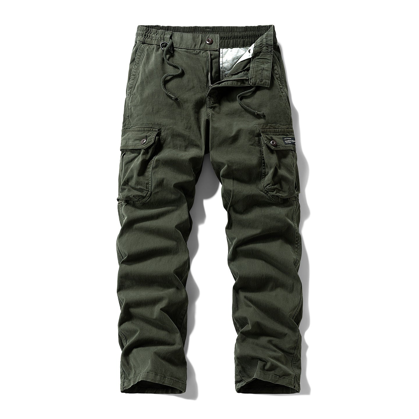 Men's outdoor loose fit hiking tactical pants by eprolo, showing durable fabric, multiple pockets, and relaxed fit for outdoor activities.