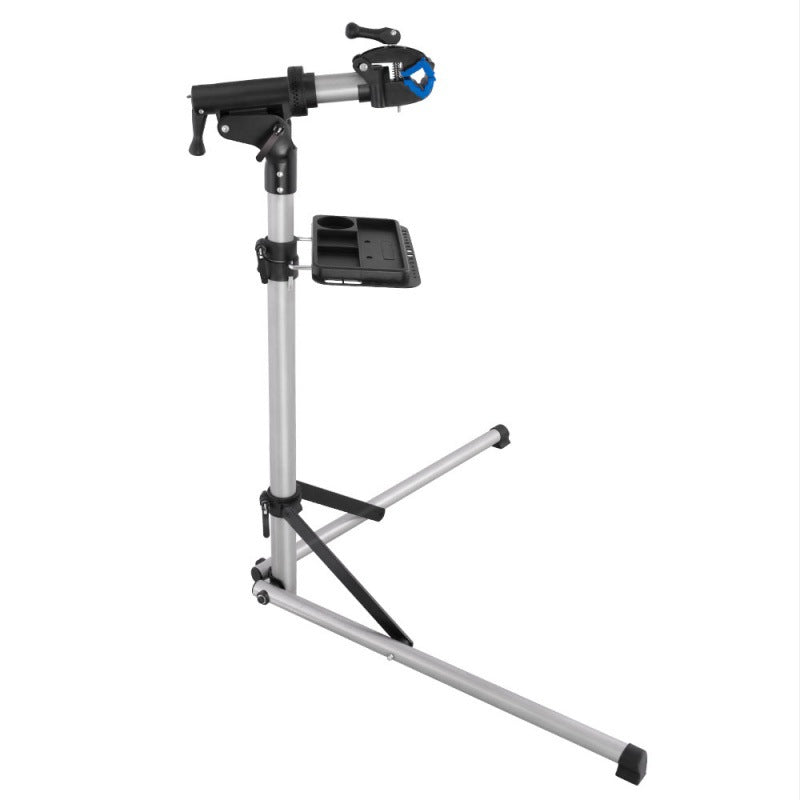 Adjustable Height Pro Exercise Bike Repair Stand: Aluminum, Foldable, Repair Support - American Smart