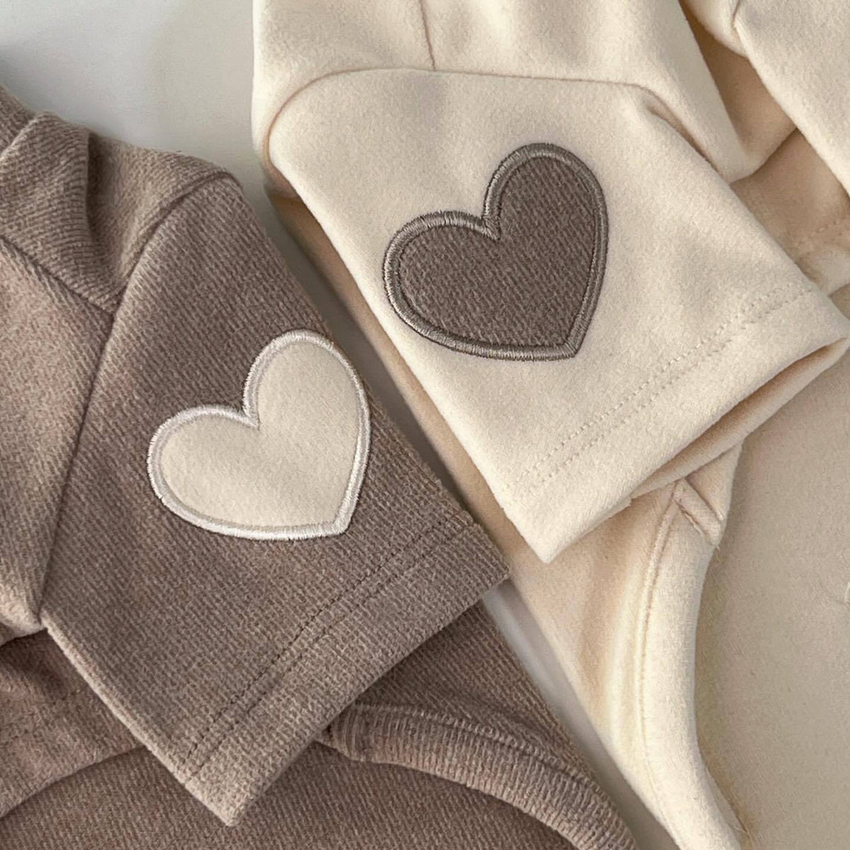 Eprolo teddy bear York Sharberd velvet hoodie for pets with love embroidery, warm and cozy pet clothing.