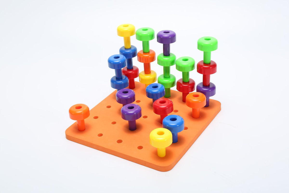 Children's Early Education Toys Building Blocks 3 Years Old + Children's Chess Board Can Be Assembled Interactive Building Blocks Toy Storage - American Smart