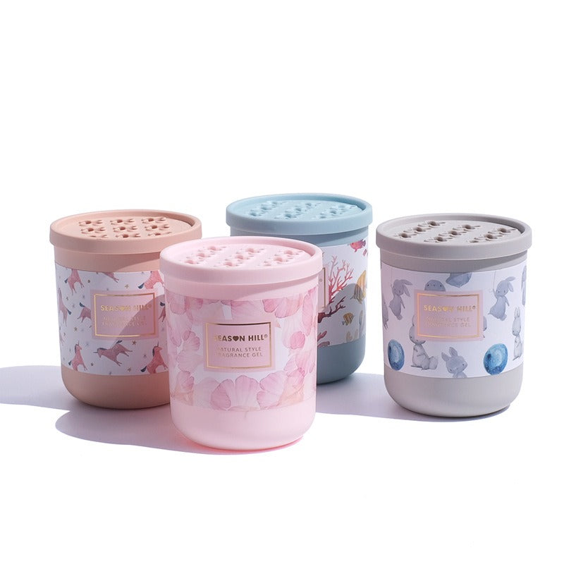 Car Balm Solid Perfume Non-Fire Aromatherapy Bathroom Toilet Air Freshener Creative Car Incense - American Smart