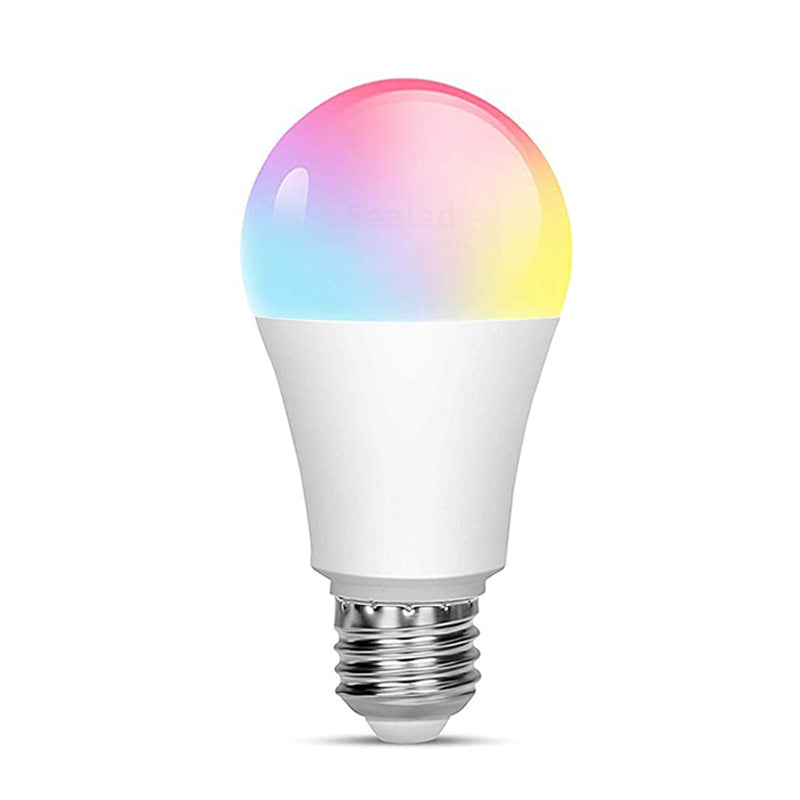 Alexa Intelligent Voice Control WiFi Bulb Lamp RGBCW 9W Wide Pressure Timing Music Rhythm Table Lamp - American Smart