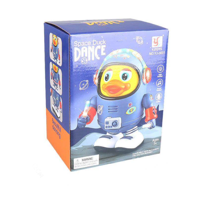 Electric Dancing Space Duck with Music and Lights Kids' Educational Toy for Babies and Children - American Smart