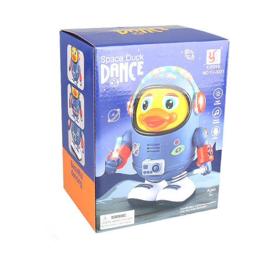 Electric Dancing Space Duck with Music and Lights Kids' Educational Toy for Babies and Children - American Smart