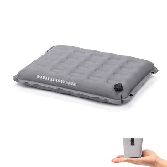 Self-Inflating Seat Cushion Thickened Camping Mat Lightweight Waterproof Foldable Stadium Chair Pad - American Smart