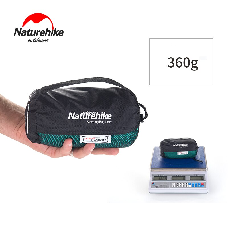 Eprolo Naturehike outdoor travel sleeping bag liner with high elasticity, portable carry sheet, and anti-dirty hotel design.