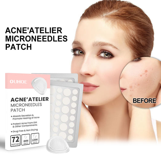 Acne Patch, Repair Acne Pimple Facial Redness Clean Pores Moisturize Skin Patch - American Smart