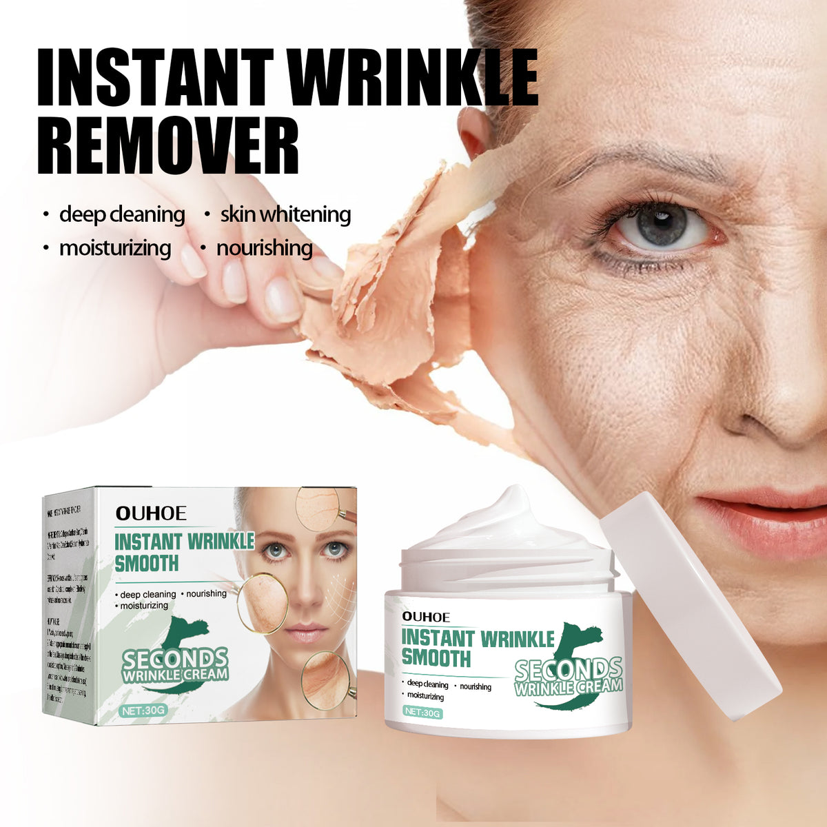 Anti-Aging Cream, Anti-Wrinkle Firming Skin And Smoothing Fine Lines Moisturizing Skin Cream - American Smart