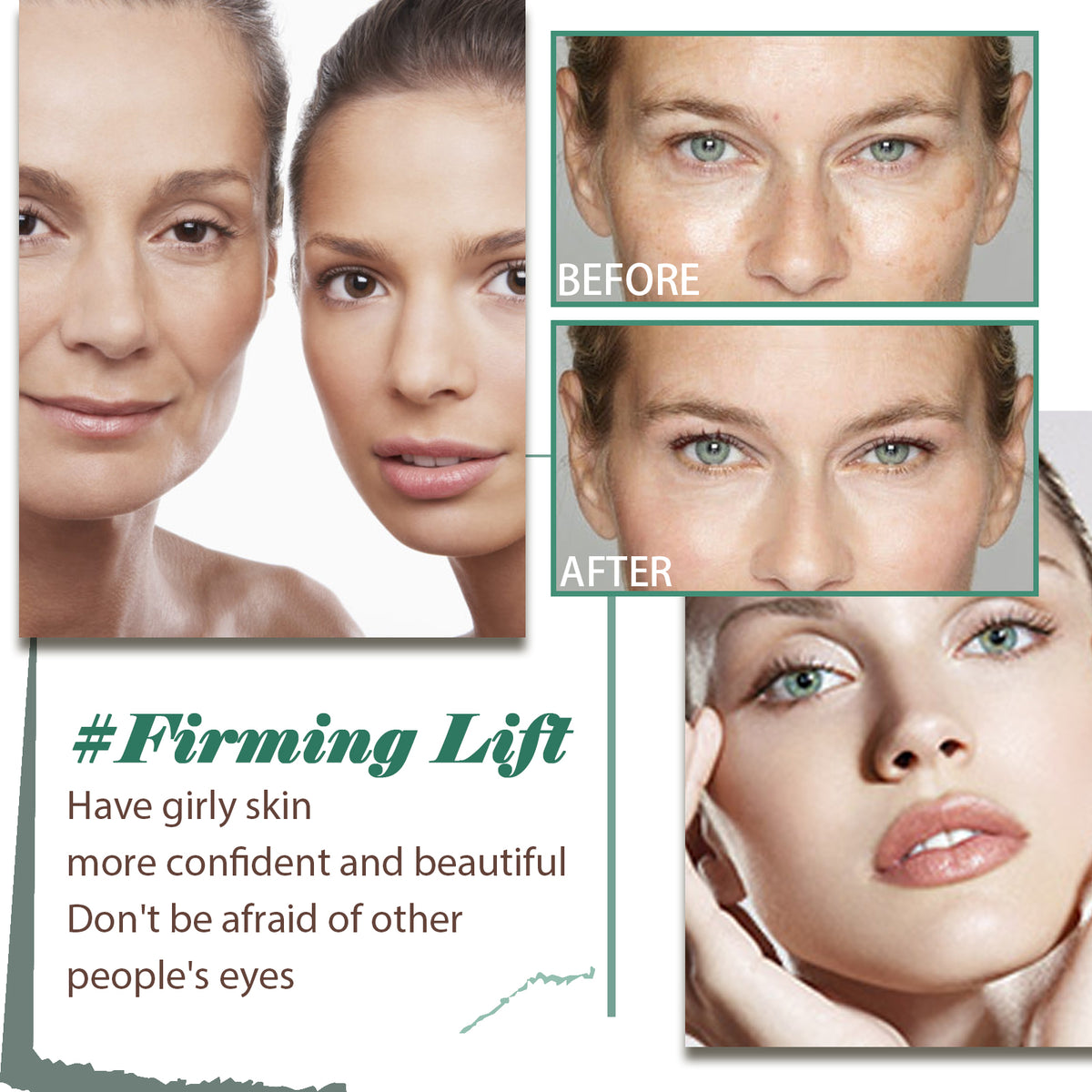 Anti-Aging Cream, Anti-Wrinkle Firming Skin And Smoothing Fine Lines Moisturizing Skin Cream - American Smart