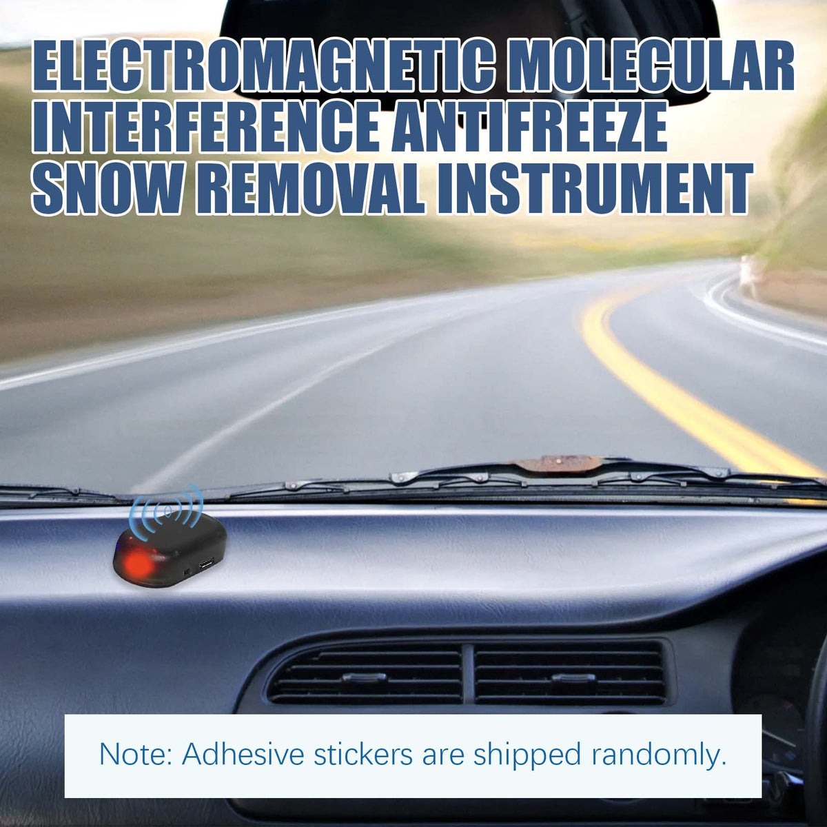 Automotive Snow Removal Tools, Glass Deicing Snow Melting Fast Portable Mini Deicer - American Smart