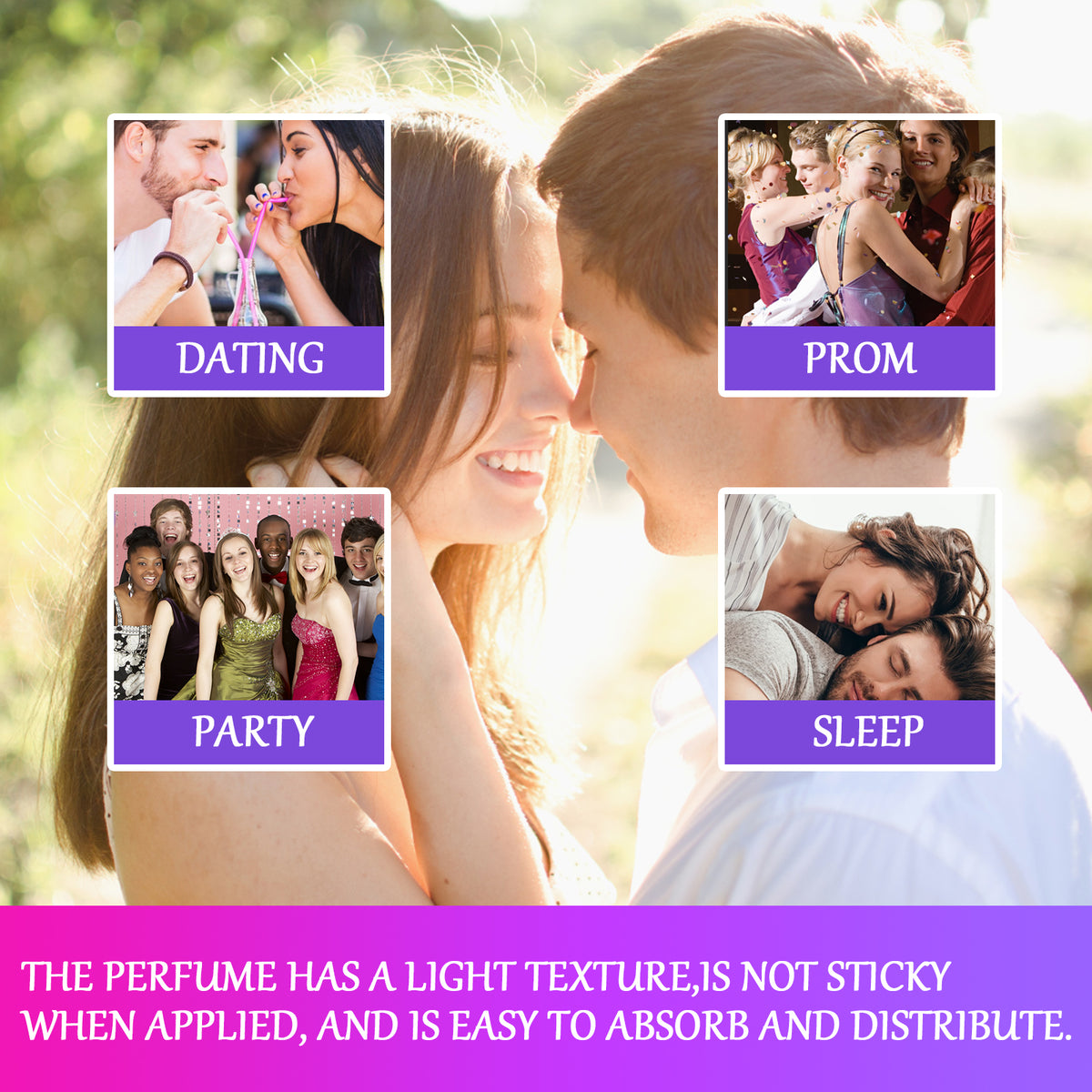 Ball Perfume, Fresh Light Fragrance Natural Lasting Fragrance Portable Niche Dating Perfume - American Smart
