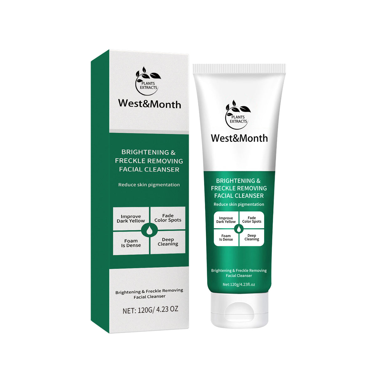 Brightening And Freckle-removing Facial Cleanser, Cleansing And Brightening Skin Moisturizing And Non-tightening Cleanser - American Smart