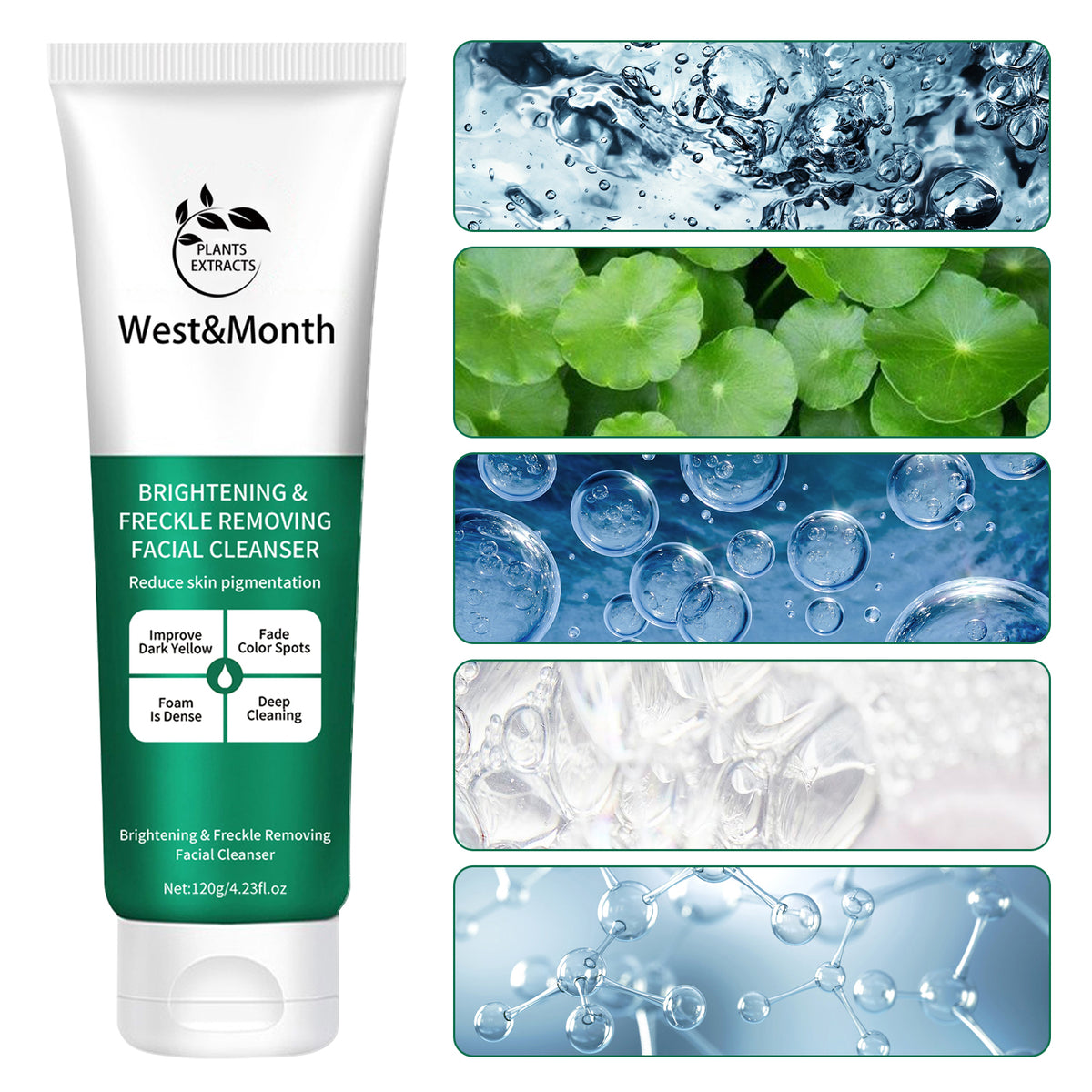 Brightening And Freckle-removing Facial Cleanser, Cleansing And Brightening Skin Moisturizing And Non-tightening Cleanser - American Smart
