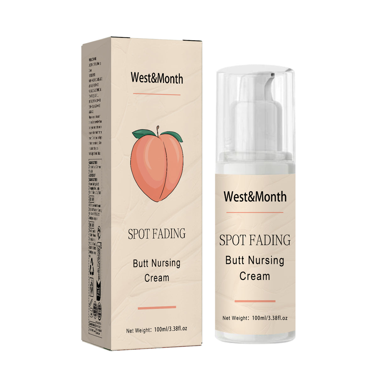 Buttock Care Cream, Repair Rough Buttock Skin Gentle Care Moisturizing And Moisturizing Skin - American Smart