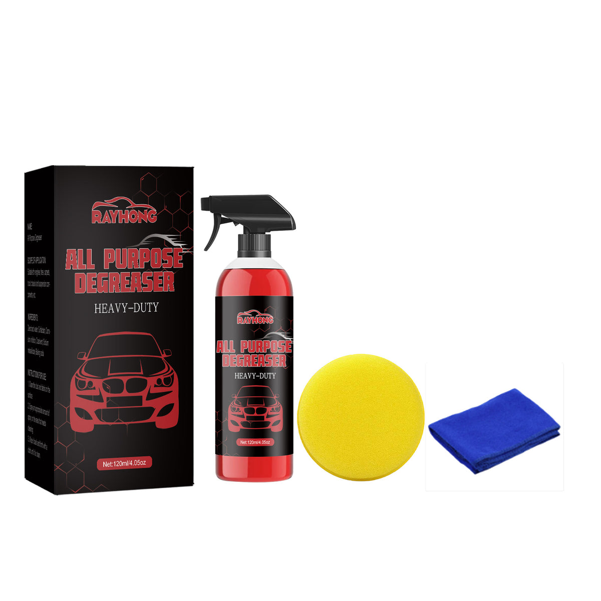 Car Multi-Functional Cleaner, Car Paint Surface Wheel Hub Metal Strong Decontamination Cleaner - American Smart