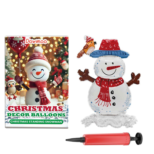 Christmas Balloons Balloon Standing Santa Claus Reindeer Christmas Tree Event Atmosphere Arrangement - American Smart