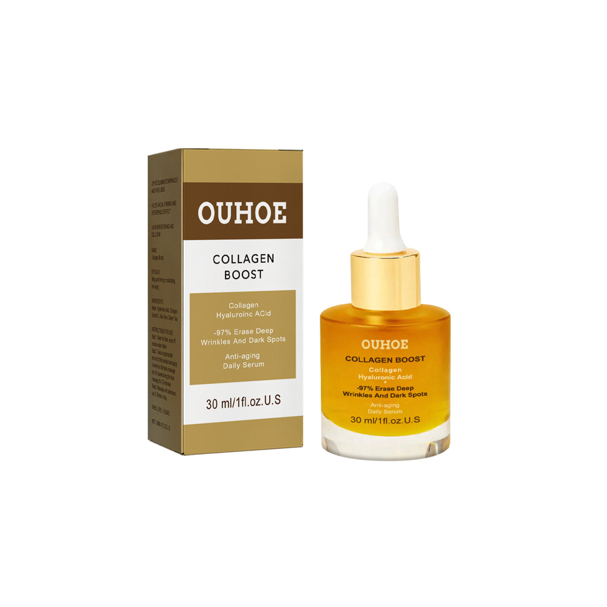 Collagen Facial Essence Moisturizes And Firming Facial Skin, Reduces Fine Lines, Hydrates And Moisturizes Tender Skin Essence - American Smart