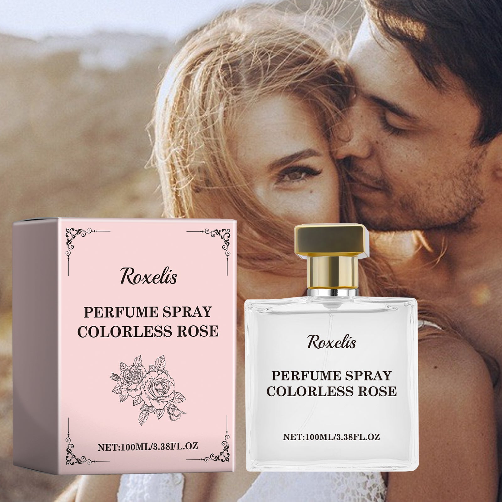 Colorless Rose Perfume, Lasting Fragrance For Women Fresh And Elegant Flower Language Series Elegant Charming Fragrance - American Smart