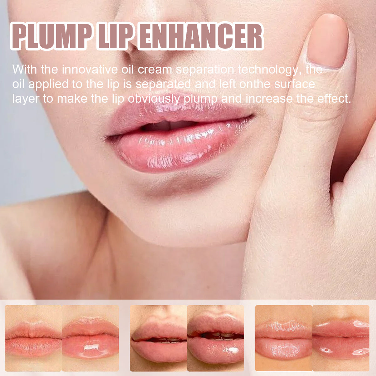 Day And Night Lip Moisturizing Capsule, Hydrates Increases Lip Elasticity And Volumizes Lip Duller Lip Plump Lip Liquid - American Smart